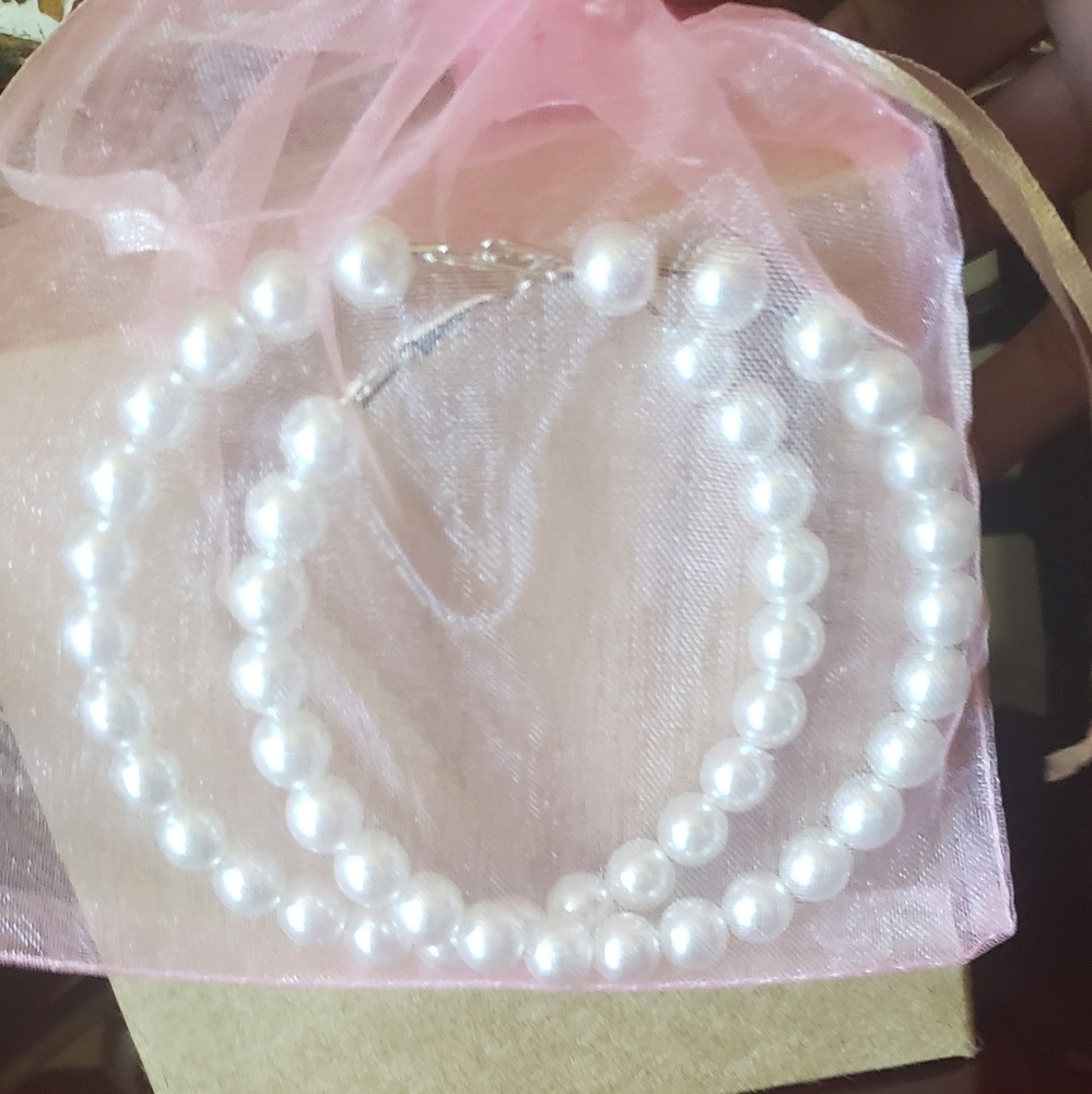 Pearl Hoop earrings